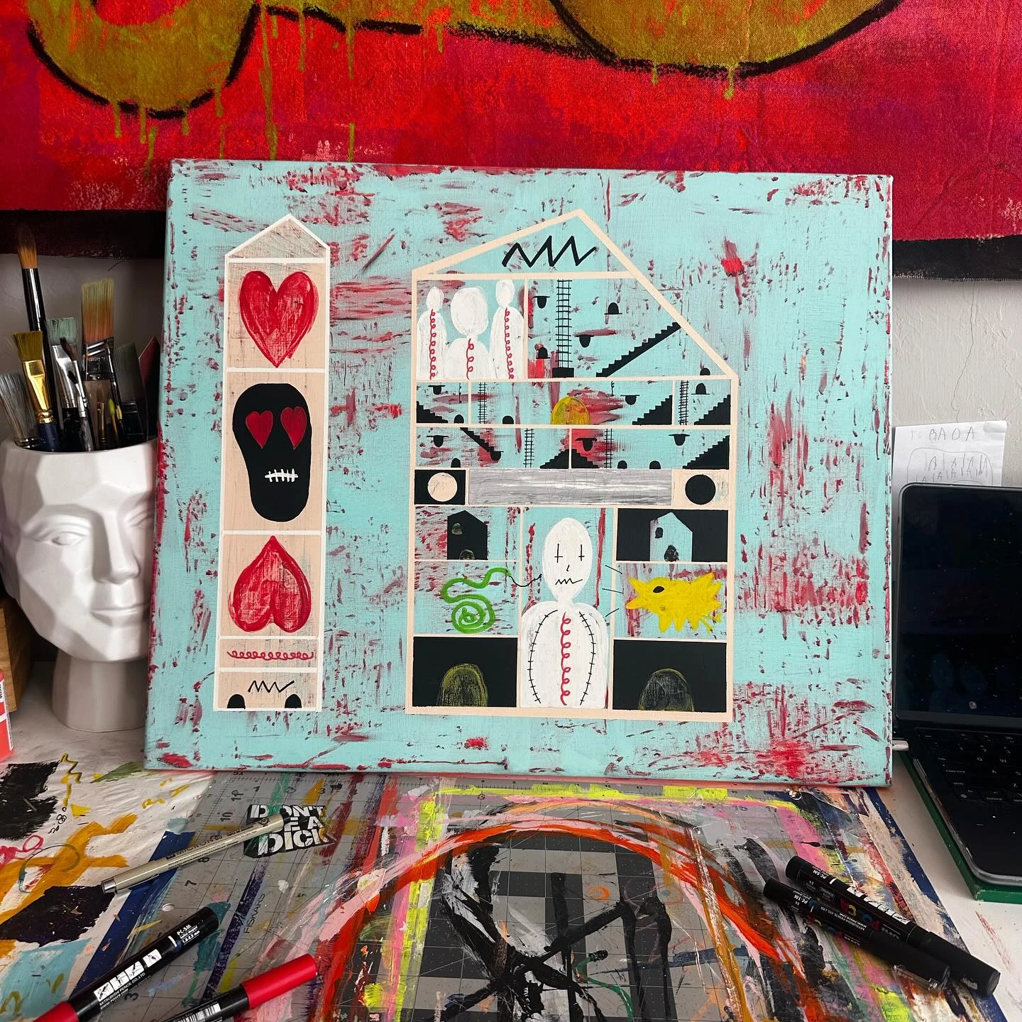 No. 75. Canvas, 24 × 20 in