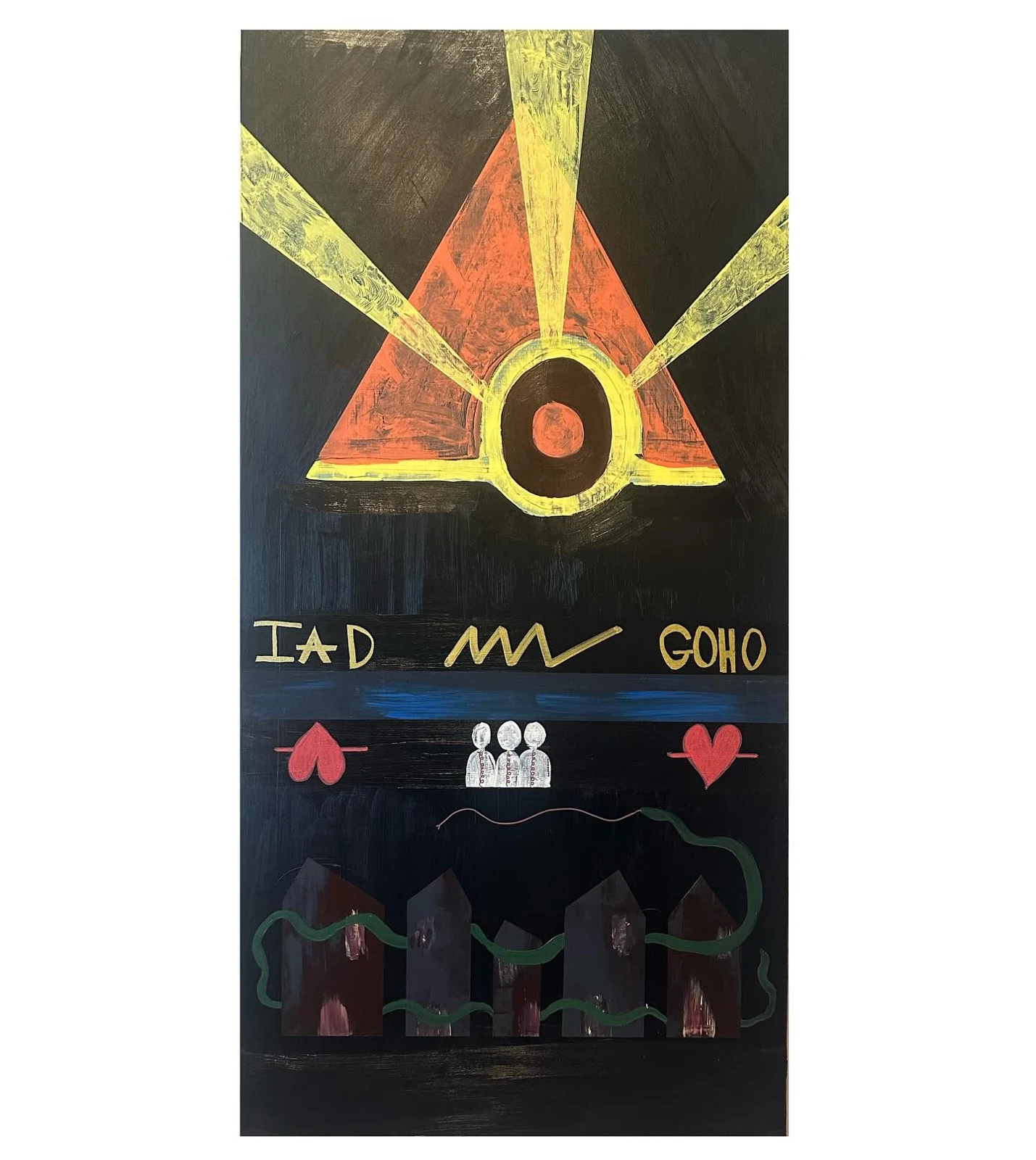 No. 98. Canvas, 24 × 48 in