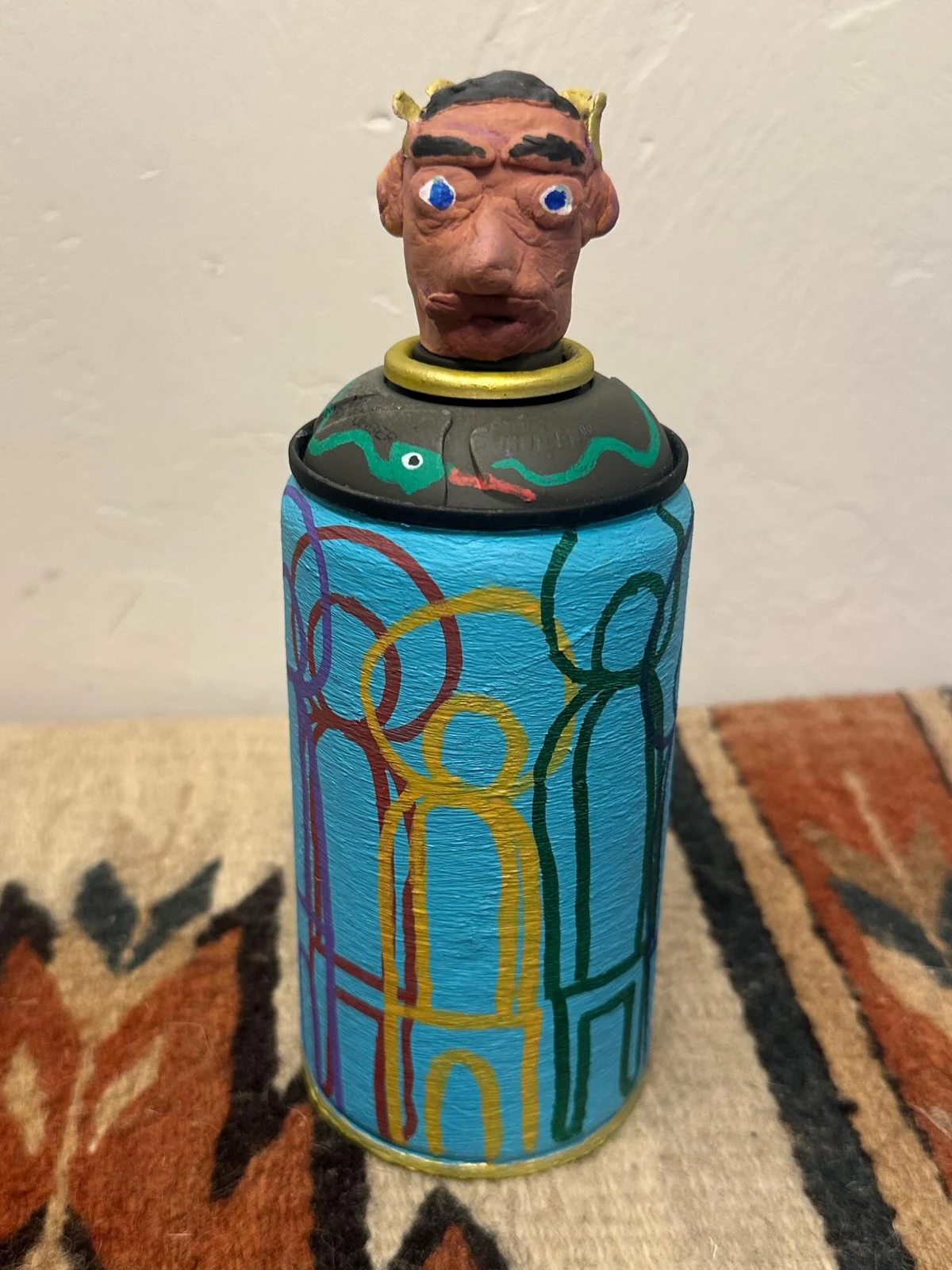 Lesser Can of Solomon. Painted can