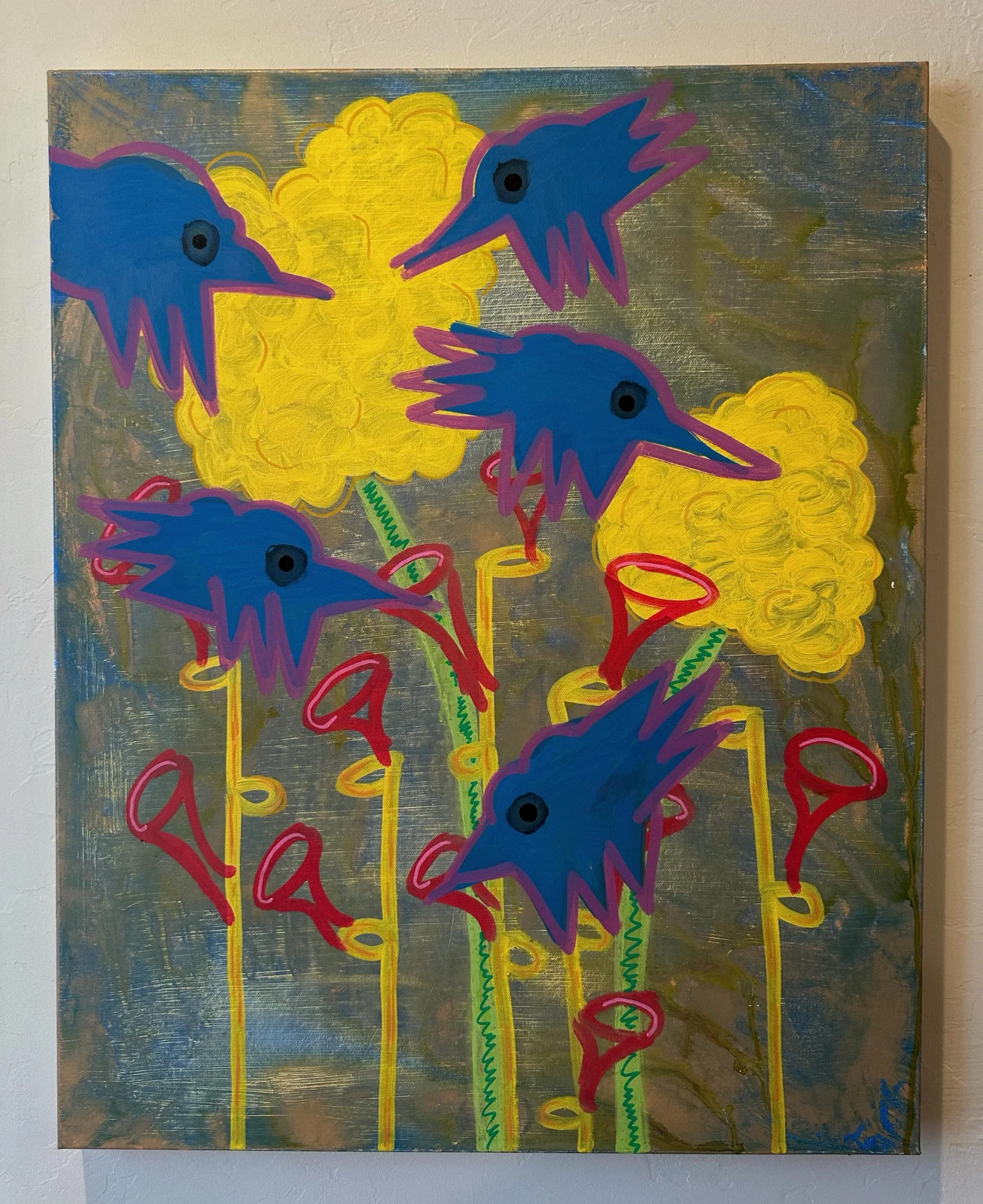 Bloom. Canvas, 24 × 30 in